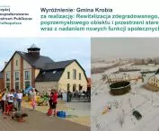 Revitalization of the old gasworks with new social functions (Krobia)