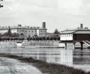 Hangar Idroscalo w Pawii, fotografia z 1933 roku