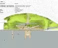 Site plan of the kayak marina in Tychy 