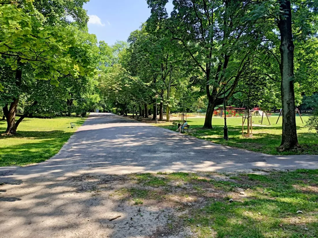 park Bednarskiego jest ważnym miejscem dla mieszkańców Podgórza