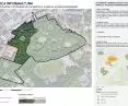 Information board on the progress of works in Bednarski Park