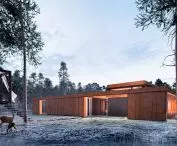 Corten House —wizualizacja