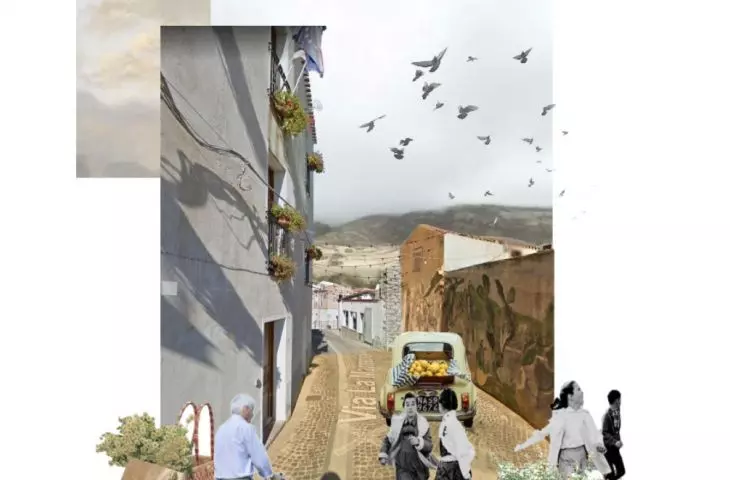 Colors of Elini project, collage