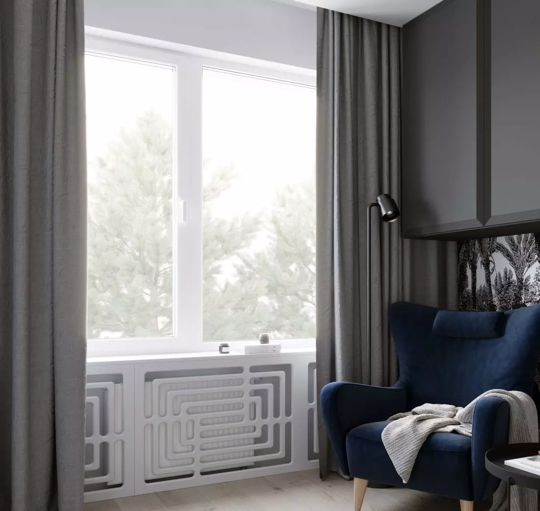 Maskownica grzejnikowaz MDF 