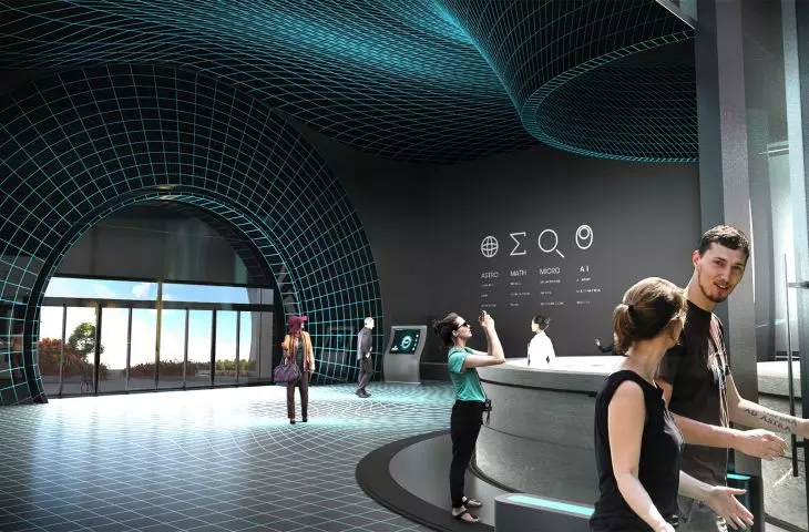 Projekt Nucleus — beauty of science, strefa wejścia