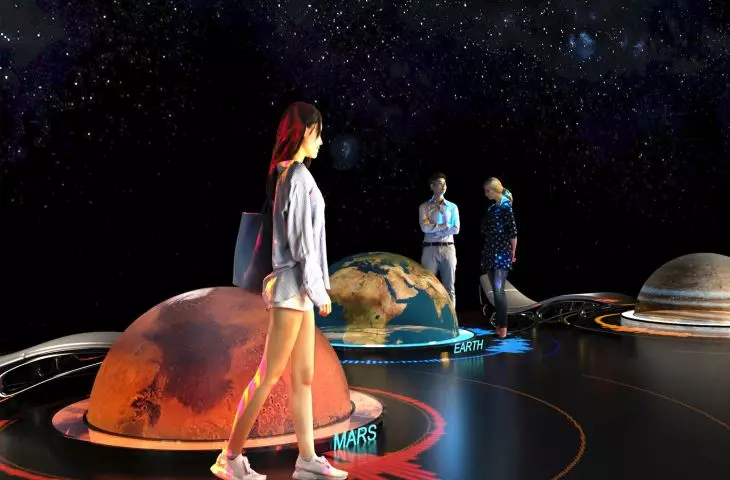 Projekt Nucleus — beauty of science, strefa ASTRO, planety