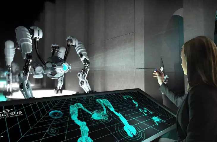 Projekt Nucleus — beauty of science, strefa AI, historia robotyki