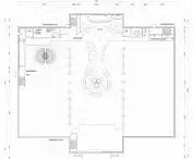 Projekt Nucleus — beauty of science, rzut antresoli