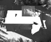 Murowaniec Hostel, bird's eye view