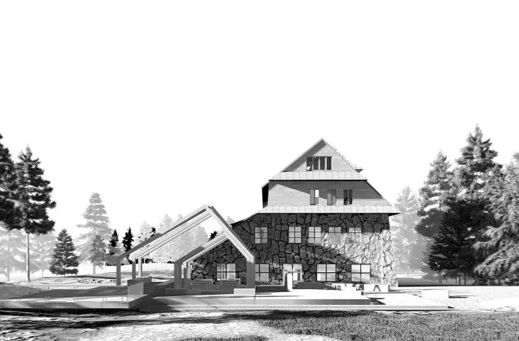 Murowaniec Hostel, model