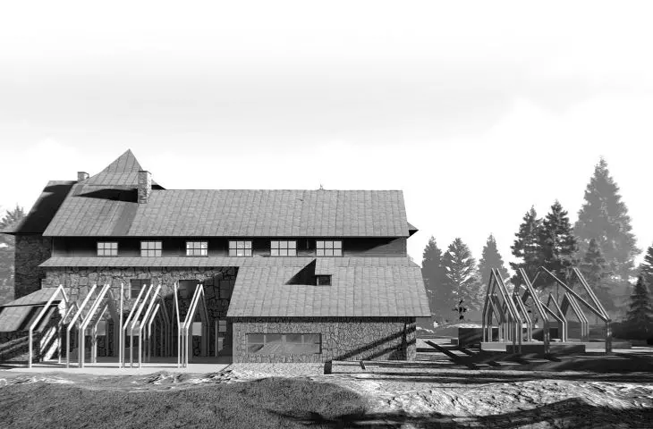 Murowaniec Hostel, model