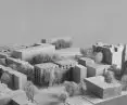 Building of the Academy of Fine Arts in Wroclaw - model