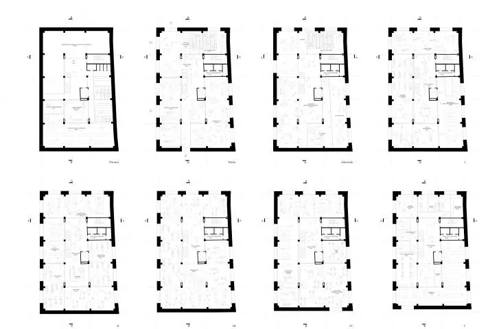 Building of the Academy of Fine Arts in Wrocław - projection