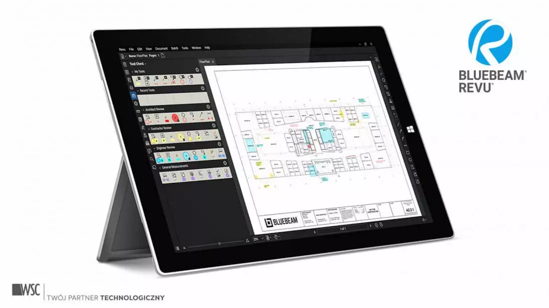 Aplikacja Bluebeam Revu