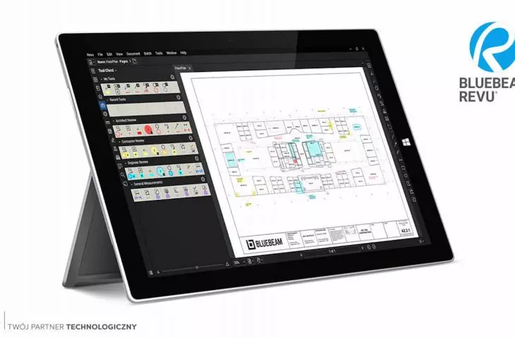 Aplikacja Bluebeam Revu