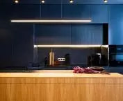 Kitchen with an island