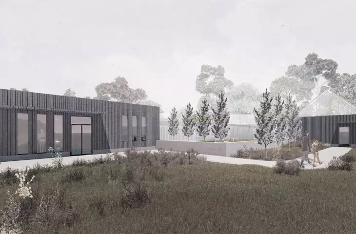 Projekt Centrum Opieki nad dziećmi w spektrum autyzmu, strefa wejściowa