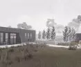Projekt Centrum Opieki nad dziećmi w spektrum autyzmu, strefa wejściowa