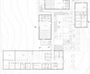 Projekt Centrum Opieki nad dziećmi w spektrum autyzmu, rzut parteru