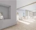 Projekt Centrum Opieki nad dziećmi w spektrum autyzmu, wnętrze głównego budynku