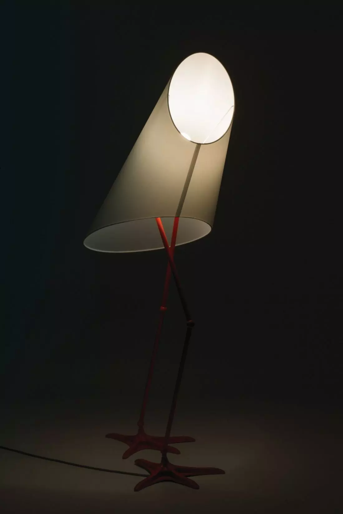 Wyjątkowa oprawa lampy nadaje klimatu 