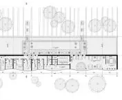 plan of level +1 of the representative building