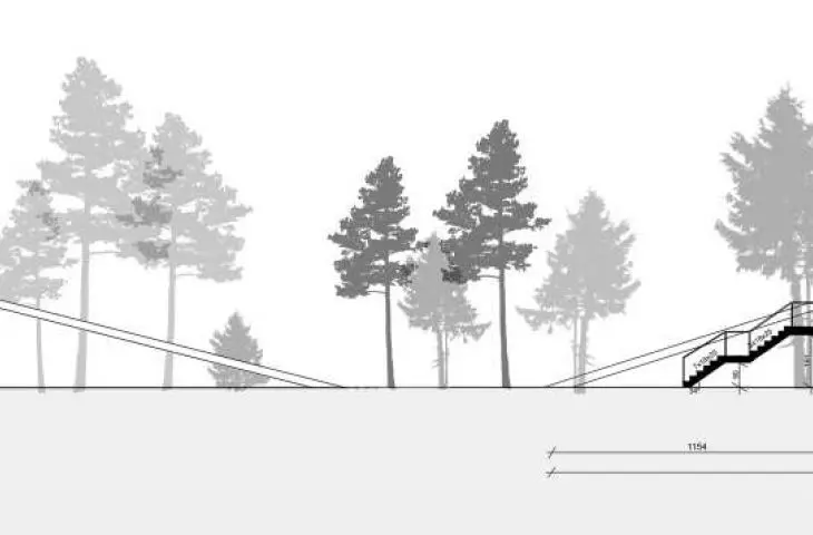 cross-section A-A