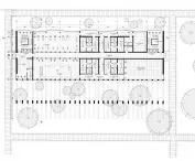plan of level 0 of the activity building