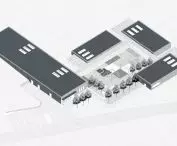 Design of the Care Center for Children on the Autism Spectrum, axonometry, diploma version