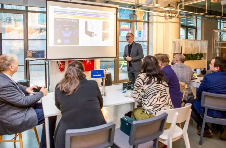 Deceuninck press breakfast at BUDMA 2022