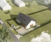 CHA_01 single-family house, bird's eye view