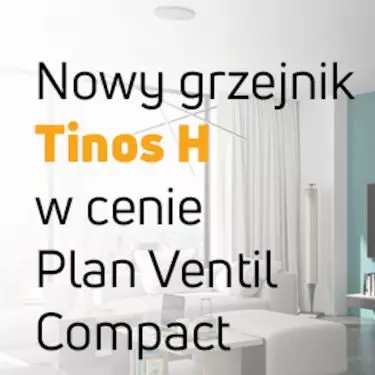New Tinos H radiator at Plan Ventil Compact price
