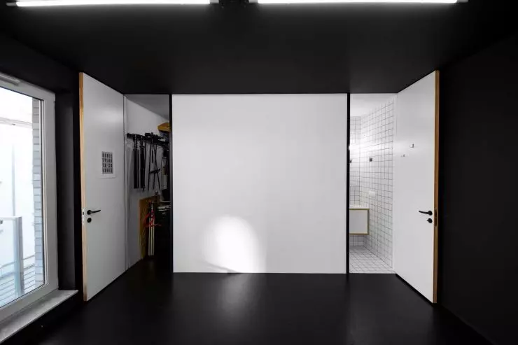 łazienka and technical room in photo studio