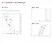 Plan and cross-sections of the instrumental ensembles pavilion