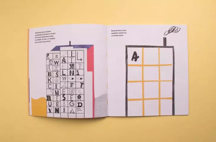 mural Jana Bajtlika był inspiracją do jednej z ilustracji