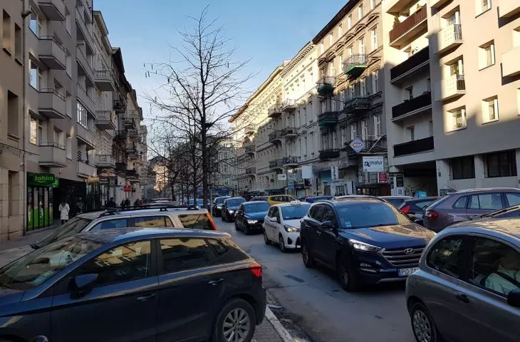 Ulica Ratajczaka, Poznań, luty 2022