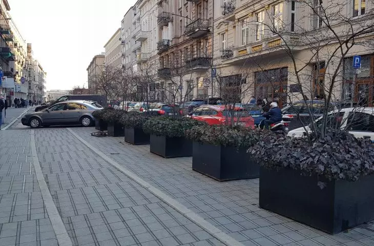 Ratajczaka Street, Poznań, February 2022