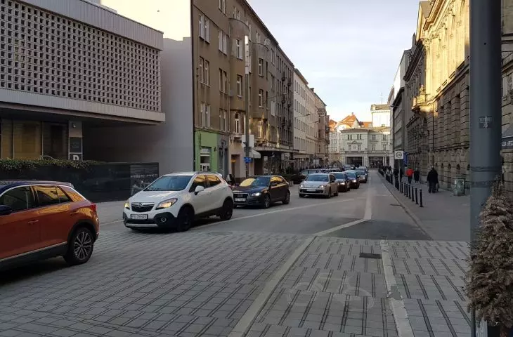 Ratajczaka Street, Poznań, February 2022