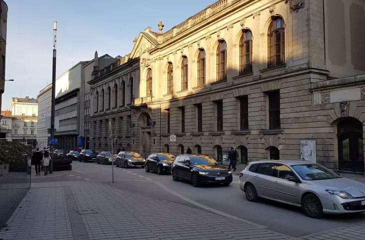 Ratajczaka Street, Poznań, February 2022