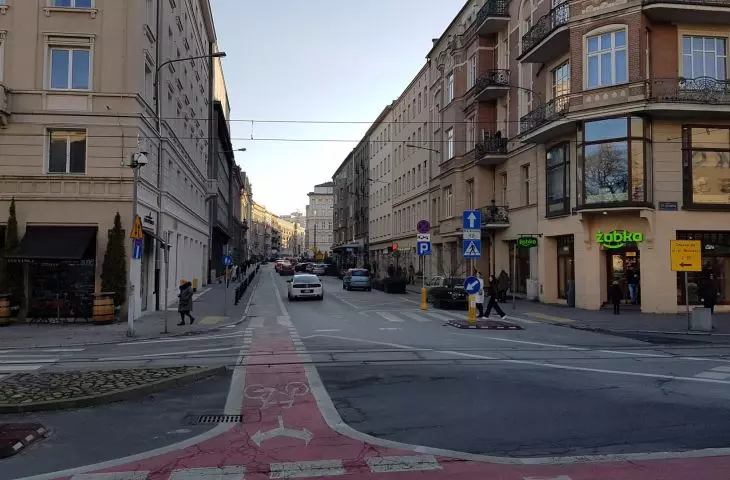 Ulica Ratajczaka, Poznań, luty 2022