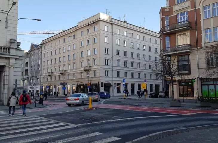 Ratajczaka Street, Poznań, February 2022