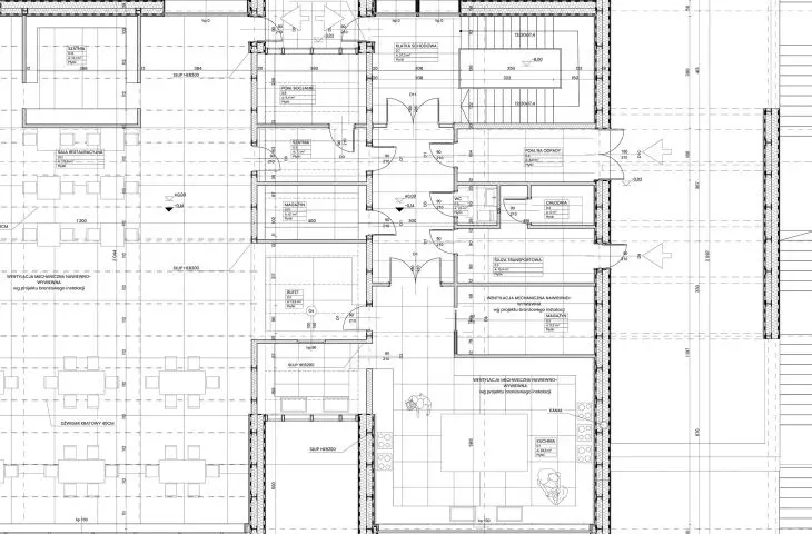 Scottish motel project, building plan