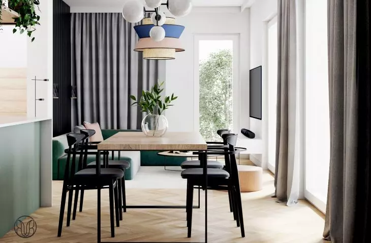 House near Warsaw - dining room