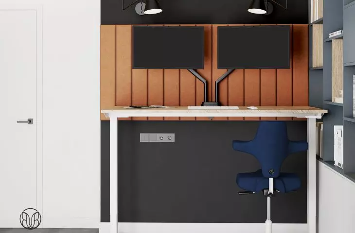 House near Warsaw - office