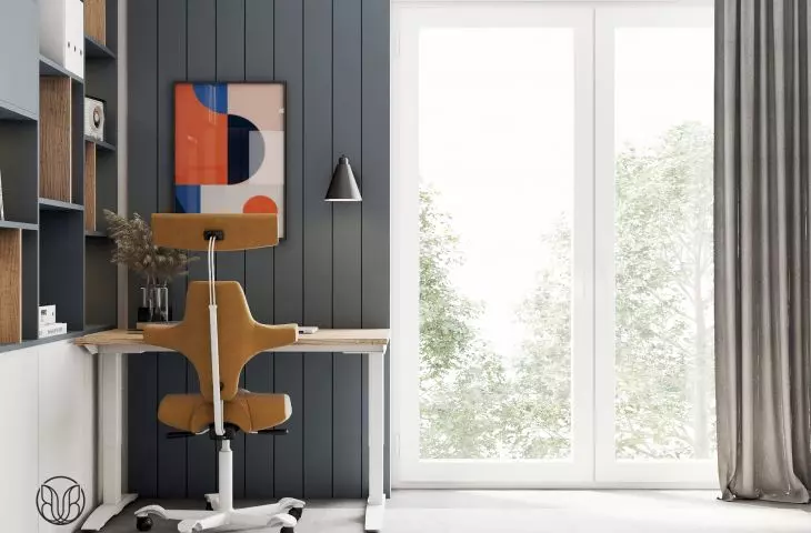 House near Warsaw - office