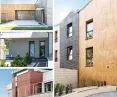 Modeled plaster perfectly mimics other finishing materials, such as wood, concrete and metal, for example