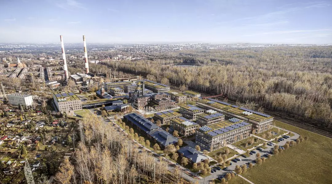 II Nagroda w konkursie na koncepcje Centrum Gamingowo–Technologicznego w Katowicach