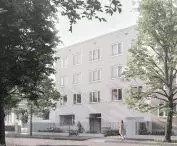 Main Prize in the category of Multi-Family House; Family Cooperative Building in Old Mokotow.
