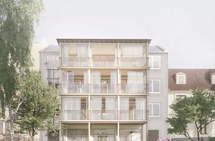 Grand Prize in the category of Multi-family house; Family cooperative building.  