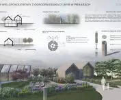 Grand Prix of the audience vote; Multigenerational house in Piekary with educational garden